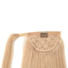 Neitsi Pony Tail Hair Glue Hair Weft Remy Human Hair Pony Tails Human Hair Extensions Weaving Human Hair