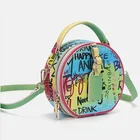 Brands 2021 New Arrivals Designer Handbags Famous Brands Graffiti Jelly Bag Colorful Handbags Purses And Handbags