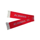 Scarf Sinohigher Flag Promo Custom Printed European Satin Knitted Polyester Football Soccer Fan Scarf For Sports