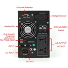 1kva 36v Ups Pure Sine Wave High Frequency Double Conversion Online Uninterrupted Power Supply