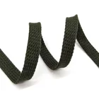 Cotton String Large Stock 100% Cotton Flat Cord String For Garment Decorative Eco-friendly Muti Colored Cord