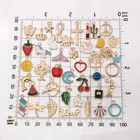 Metal Beads Alloy Beads Wholesale Customize Design Charms Gold Plated Various Color Metal Beads Alloy For Jewelry Making