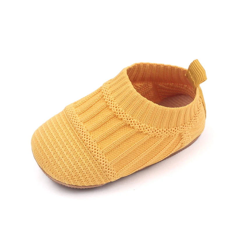 Baby Boys' Walking Shoes Breathable Soft Soles 0-1 Year Old Baby Girls Spring and Summer Non-slip Flying Knitting Shoes details
