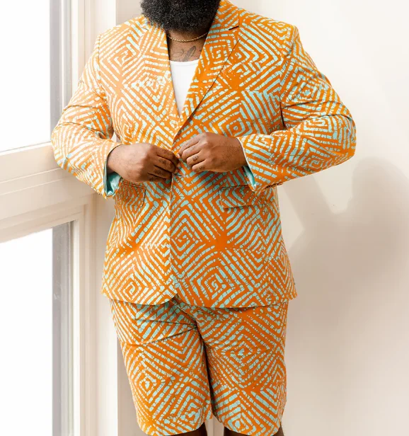 2 piece nigerian top african blazer wrap wedding clothes suits for men blue varieties men dress styles suit clothing sport