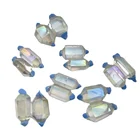 Wholesale Angel Aura Quartz Crystal Wand Points Beautiful Crystal Clear Quartz Double Point Towers