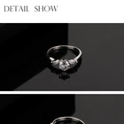 Ring Engagement Ring Diamond Stainless Steel Wedding Ring Moissanite Engagement Ring Diamond Jewelry