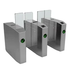 Gate Pass Speed 30 People Every Min 220v Stainless Steel Turnstile Swing Gate For Park