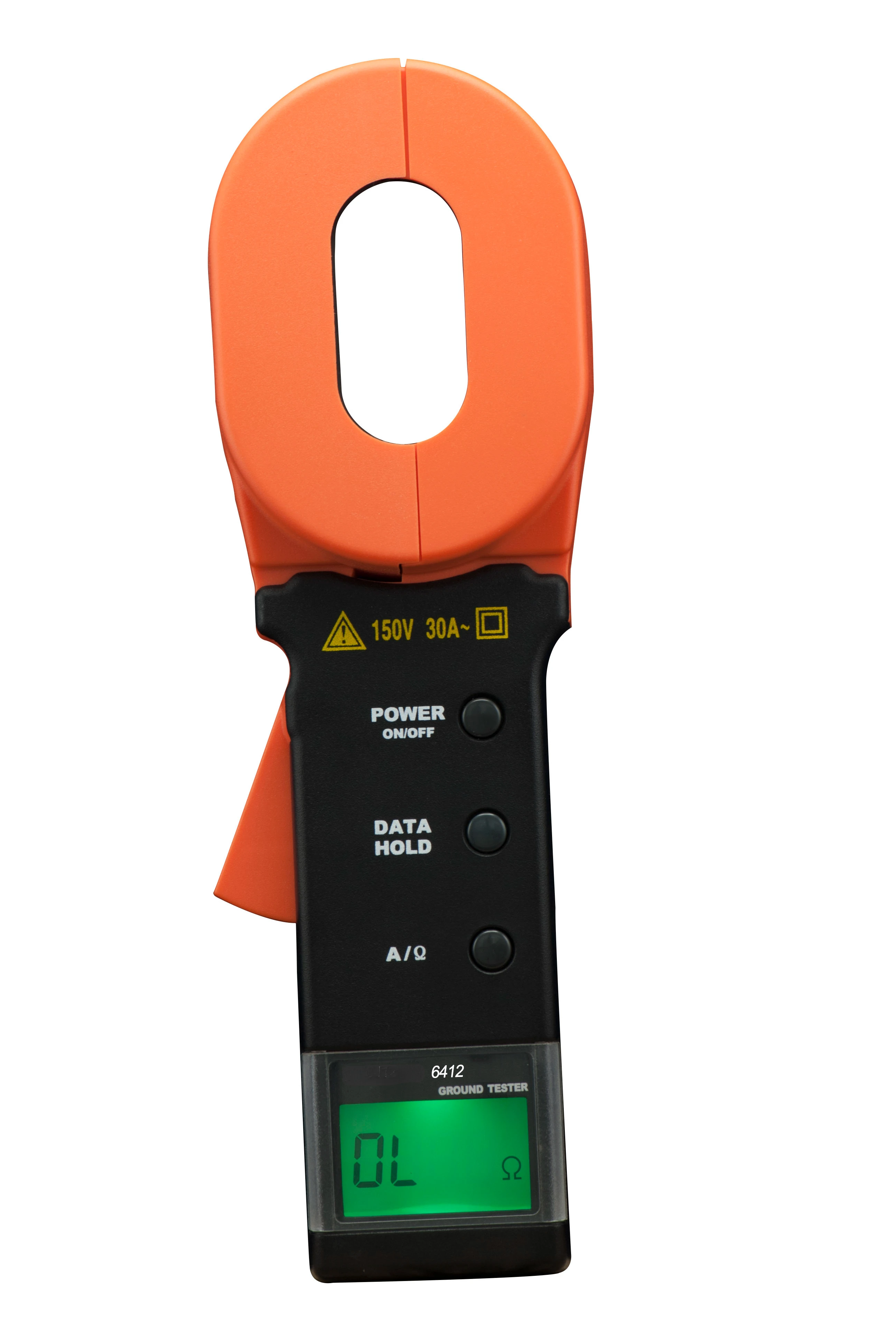 Decca 6412 Clamp Digital Earth Resistance Tester 0ma20a 0.001 1000