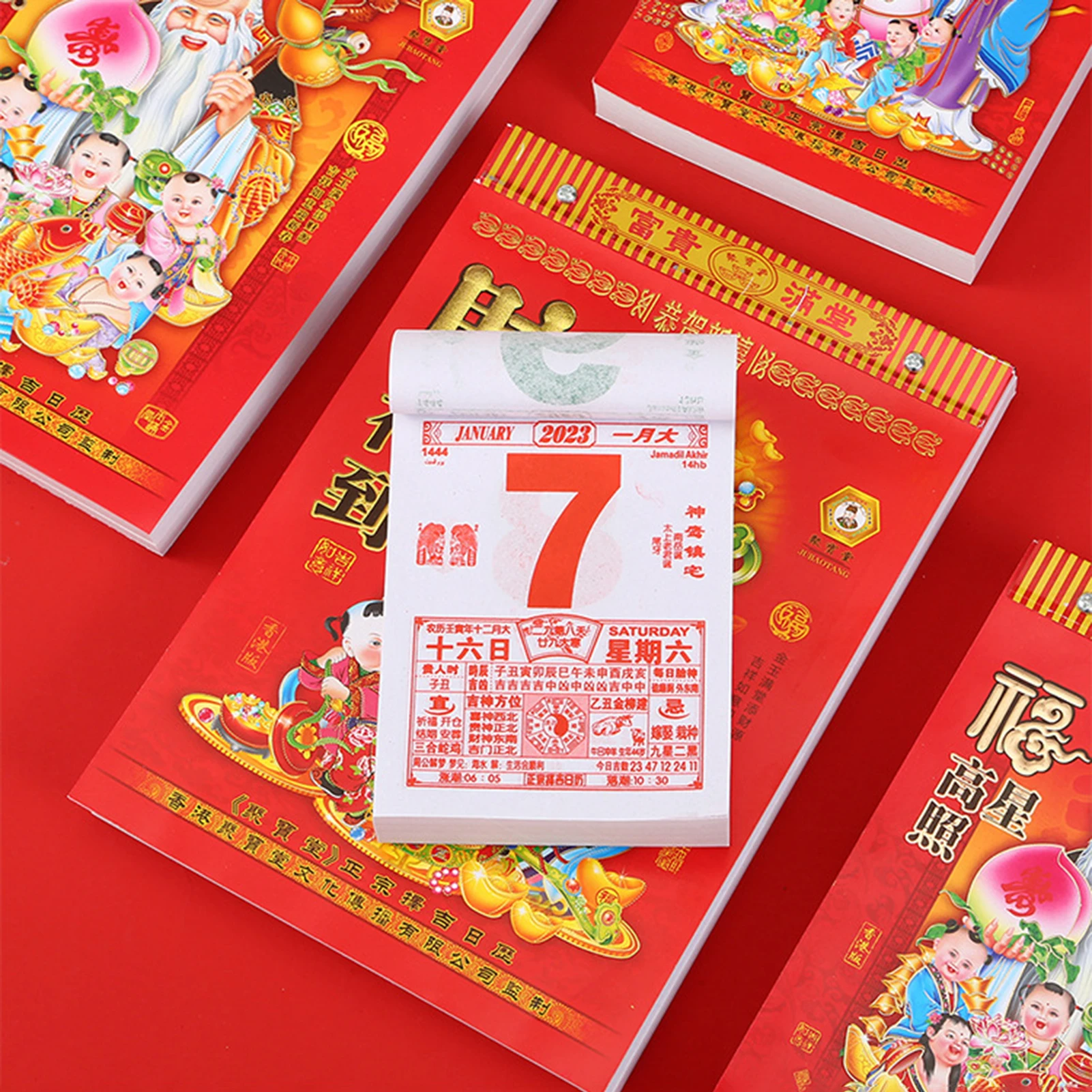 Chinese Calendars 2024 New Year Daily Zodiac Wall Calendars For Lunar