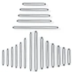 Piercing Barbell Wholesale Piercing Shaft Straight Barbell Tongue Bars Piercing Body Piercing Balls Parts