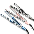 Hair Straightener Private Label Custom Flat Iron Professional Titanium Nano Hair Straightener