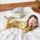 Spring Sleepwear Factory Custom Hot Sale Spring Autumn Long Sleeve Wholesale Girl Pajama Kids Children Sleepwear Set