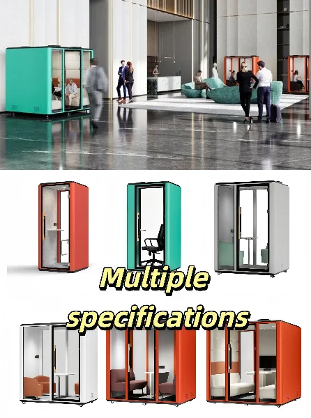 product privacy silent office pods soundproof phone pods soundproof office meeting booth phone booth office recording booth music booth-8