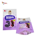 Printed Opp Bags Plastic Packaging CCY Pack Color Printed Snacks Storage 3 Side Seal OPP Plastic Bags