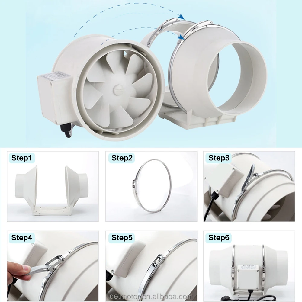 Centrifugal Fan, 200mm, 110V/220V - detail 10