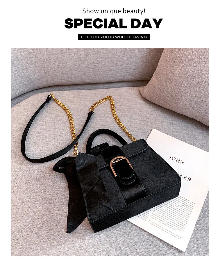 Bow Messenger Crossbody Bags Mini Small Square Clutch designer name brand hand bag velvet handbag