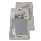 Plastic Bag 3 Side Seal Bag Custom Logo 3 Side Seal Zipper Plastic Underwear Heat Zip Seal Packaging Bag