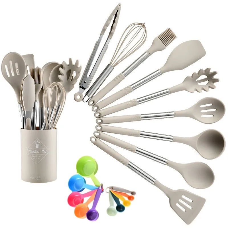 Hot selling 20 in 1 High quality Stainless steel No toxic easy to clean High temperature resistance kitchen utensils sets