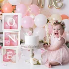 Gifts New Trend Custom Christmas Baby Surprise Gifts Packaging Transparent Balloon Box For Baby Party