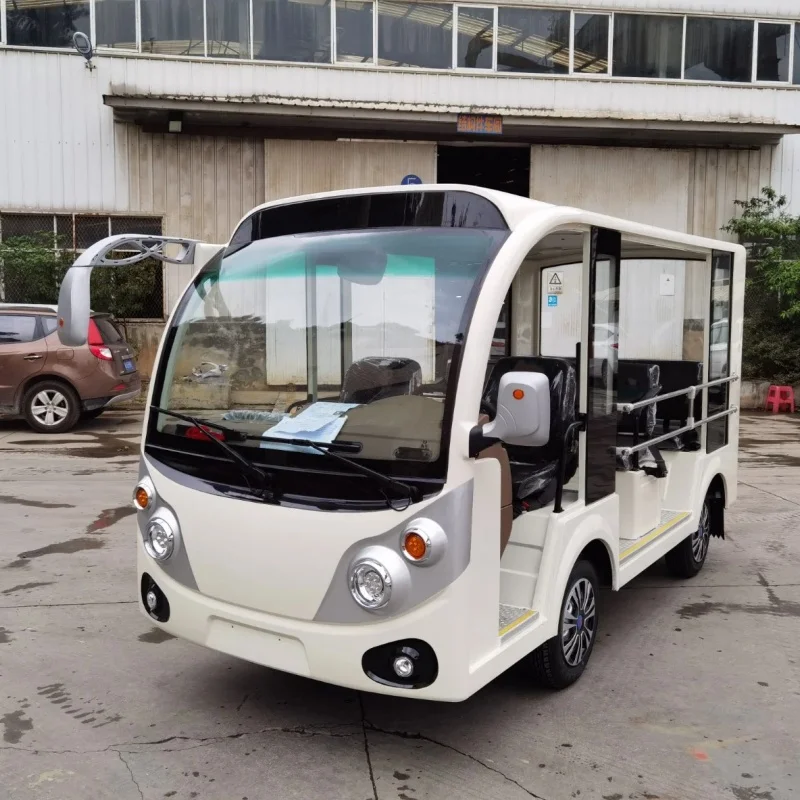 Factory Supplier Seater Electric Sightseeing Car Electric Shuttle Bus