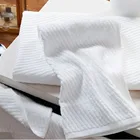 White Hotel Towel Pure White Soft Feeling Durable Hotel Face Towel 100%cotton Bath Towel