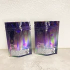 Packaging Pouch 2021 Most Popular Holographic Rainbow Color Packaging Bag Zipper Pouch For Party