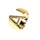 Letters Rings European Personalized 26 Letters Rings Punk Style Openable Gold Alphabet Finger Rings