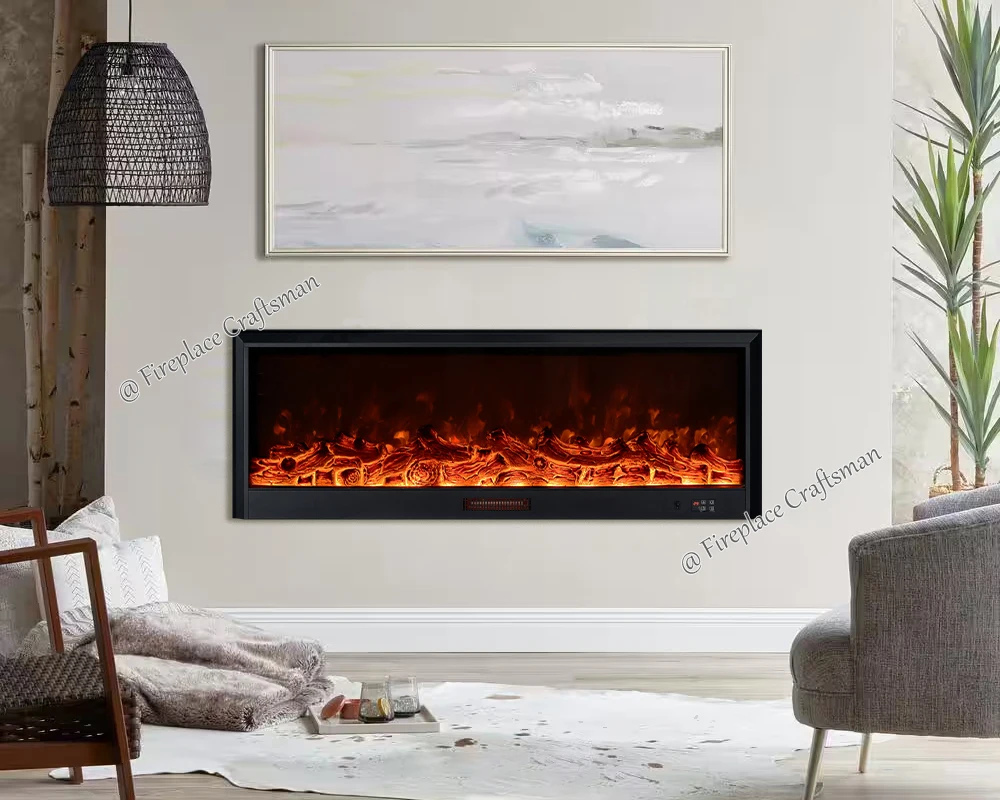 Electric Fireplace, Wall, 20W, Metal - detail 6
