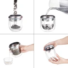 Server Portable Tea Server With Sturdy Carrying Case