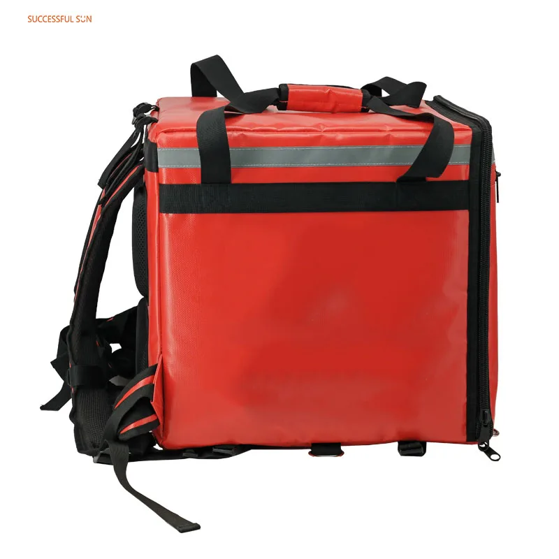 product wholesale customized size food delivery bag waterproof insulated thermal bag for food grocery cooler lunch bag-3