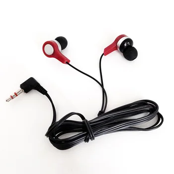 Earphone Manufacturer Colorful Disposable Earphone Wired Earbuds