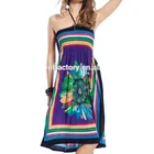 Print Clothes Clothes Summer Sexy Beach Print Dress Women Fashion African Skirt Clothes Sta-0010