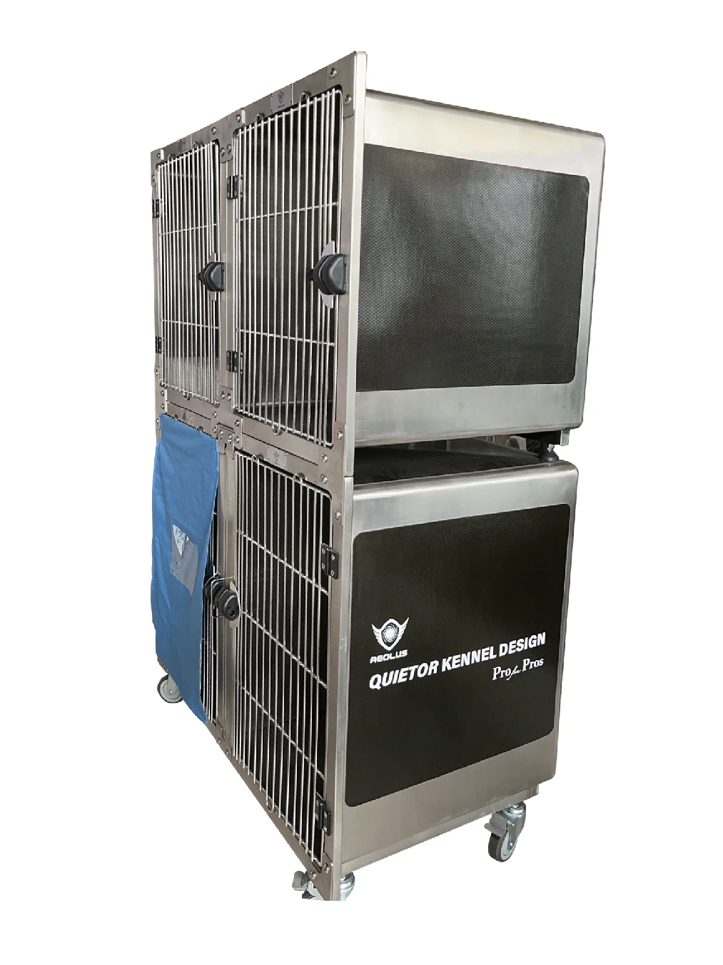 Noise Dampening S/s Modular Kennel,Very Versatile Configurations,Many