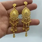 Earring Antique Earrings Vintage Gold Color Tassel Earring Antique Ethnic Drop Hanging Earrings For Women Pendientes