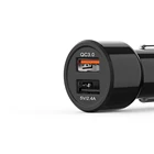 Charger Usb Car Charger Fully Compatibility Mtk Fcp Portable Mini Style Qc3.0 Double Usb Quick Car Charger