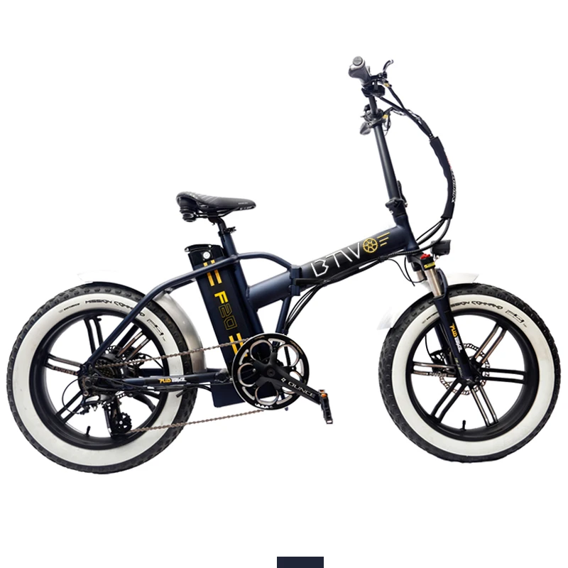 20*4.0 Fat Tires Folding Beach Cruiser 