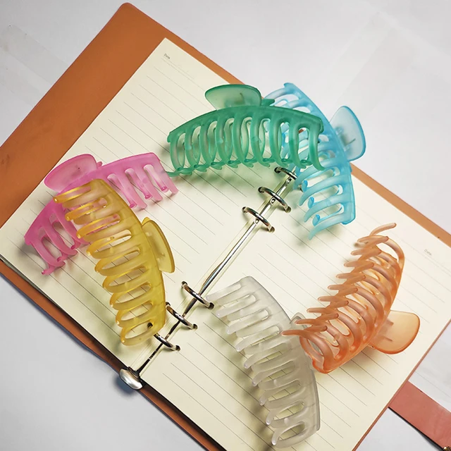 Korean Butterfly Keel Hair Clips Transparent Color High-quality Texture Sweet Hair Claws Shark Clip Wholesale Hair Accessories