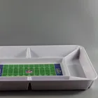 Popular Tray Melamine Tray Popular Design Melamine Football Tray Snack Serving Tray