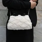 Purse High Quality Fashion Women Clutch Bag Crystal Clutch Evening Bags Bride Bag Beaded Purse