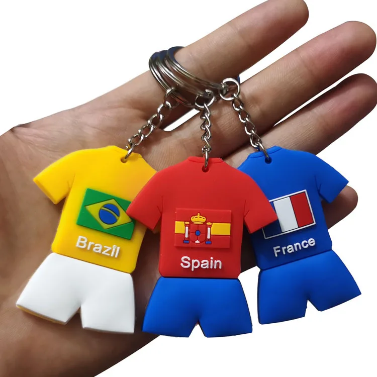 2022 Fifa World Cup Qatar Trophy Emblem Keychain Football Match