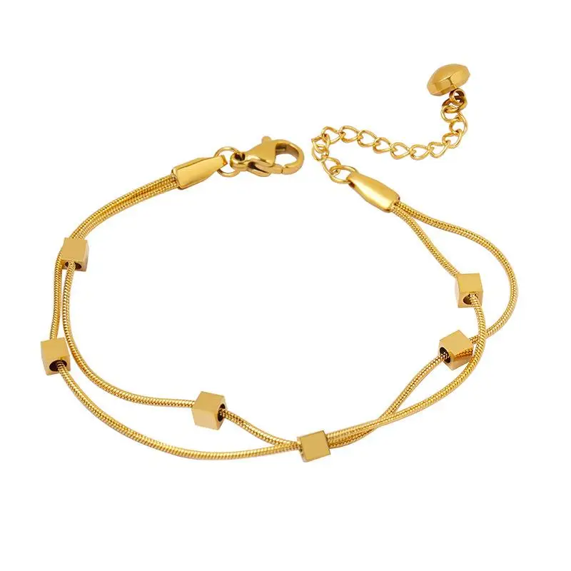 Snake Chain Charm Bracelet For Women Fashion Brand Snake Chain Bracelet