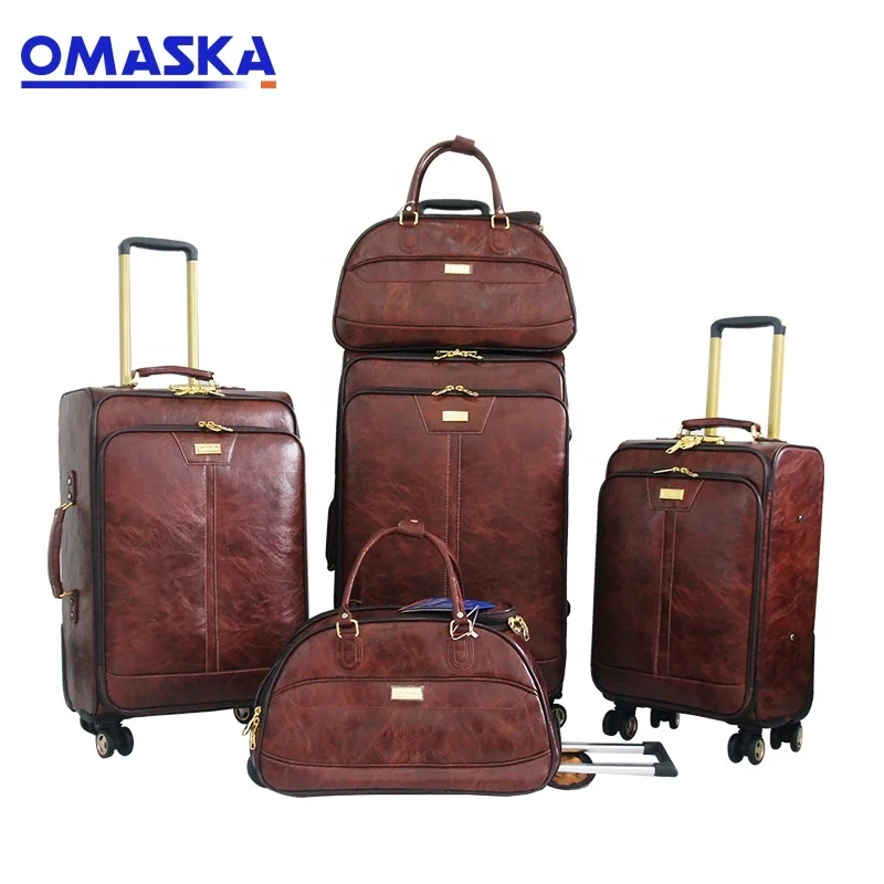 cheap leather luggage