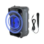 Trolley Hiking Camping Portable Karaoke Partybox Wireless Blue Tooth 5.0 Speaker