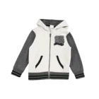 Grey Jacket Greyautumn Factory Supply Grey 65% Polyster 35% Cotton Hot Selling Boys Jacket