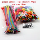 Toys Diy Wholesale Customized Good Quality Toys Educational Pompom Craft Set Diy Kit For Kids