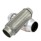 Exhaust Pipe Jinwo Parts Stainless Steel Flexible Car Exhaust Flex Pipe With Extension Tube