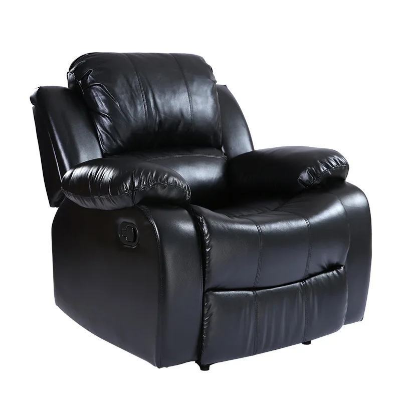 Customizable Modern Single Power Electric Cinema Recliner Large PU Leather Fabric Sofa Chair Adjustable Leisure Features Hotels H10856291898443d182c90dadb276102fc