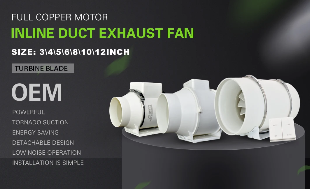 Small Size Blades Blower, Plastic, Axial - detail 2