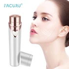 Remover Facuru Battery Power Double Blade Hair Remover Painless Hair Remover Face Hair Remover