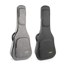 Customize 20mm Folk Acoustic Guitar Soft Case 39/41inch Gig Bag Fabric and Oxford Material